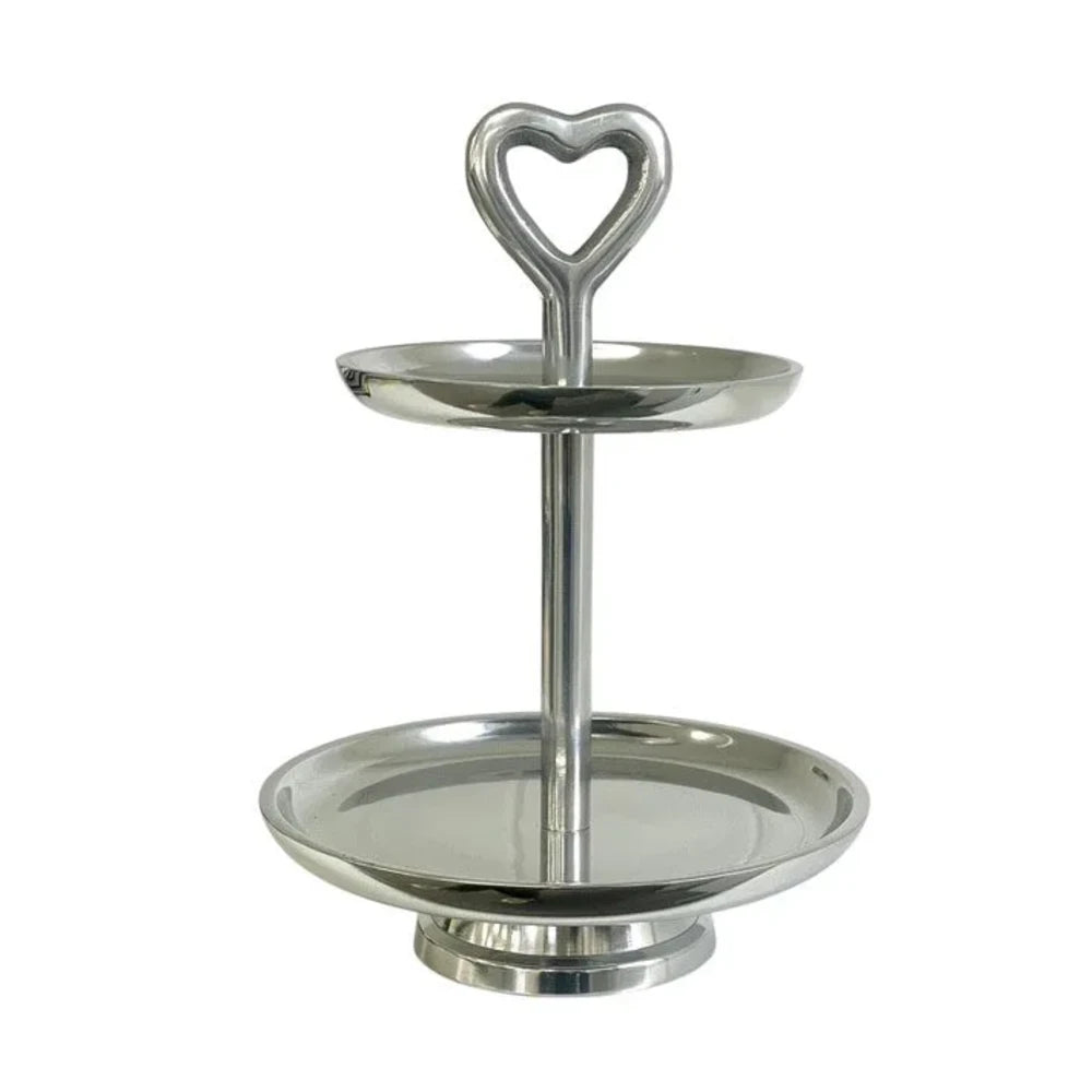 Alumn 2 Tier Heart Petite Stand