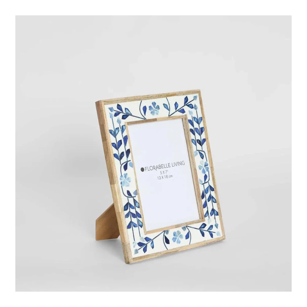The Alaia Bone Inlay Photo Frame 5x7