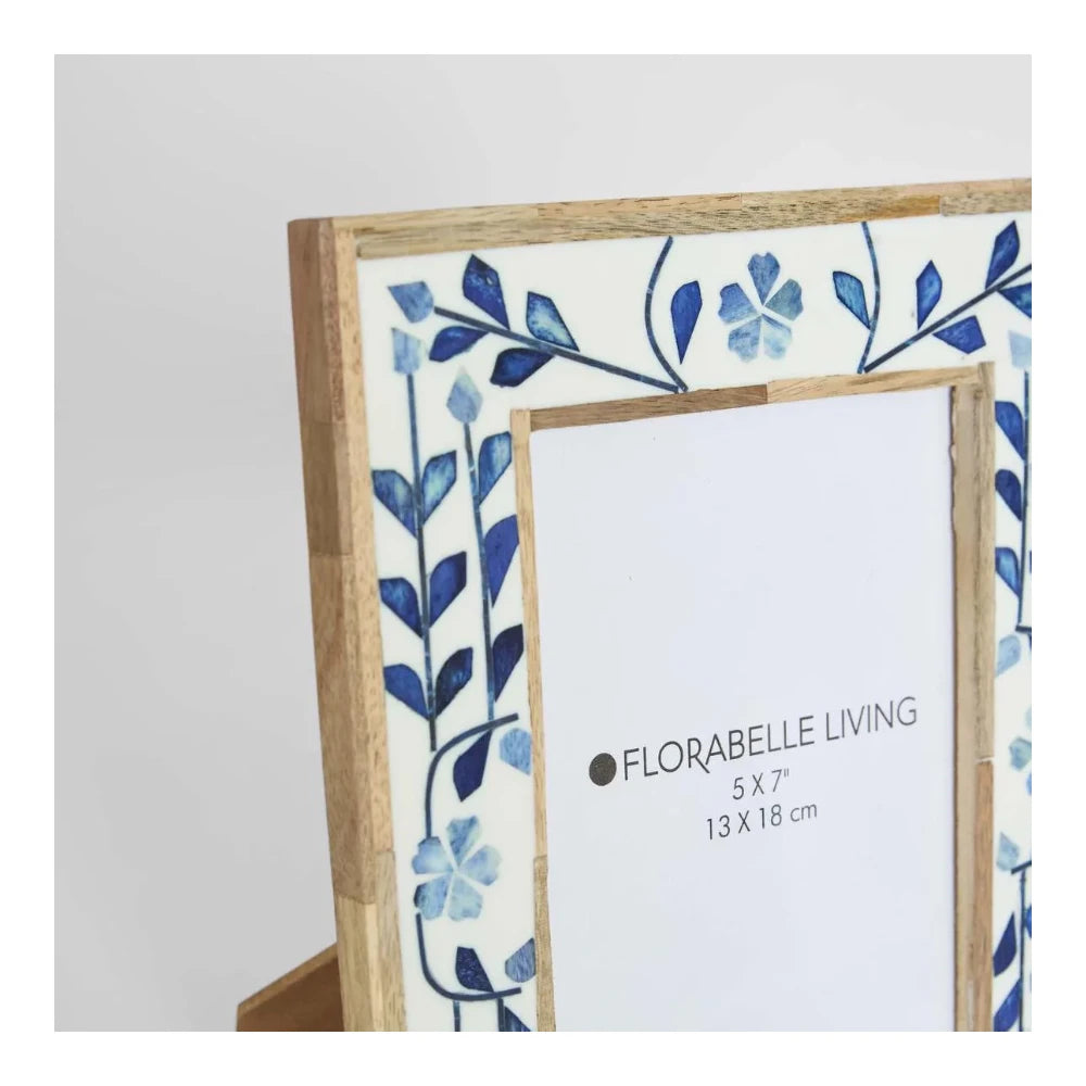The Alaia Bone Inlay Photo Frame 5x7