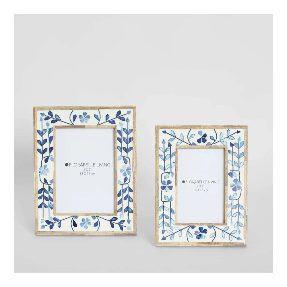The Alaia Bone Inlay Photo Frame 5x7