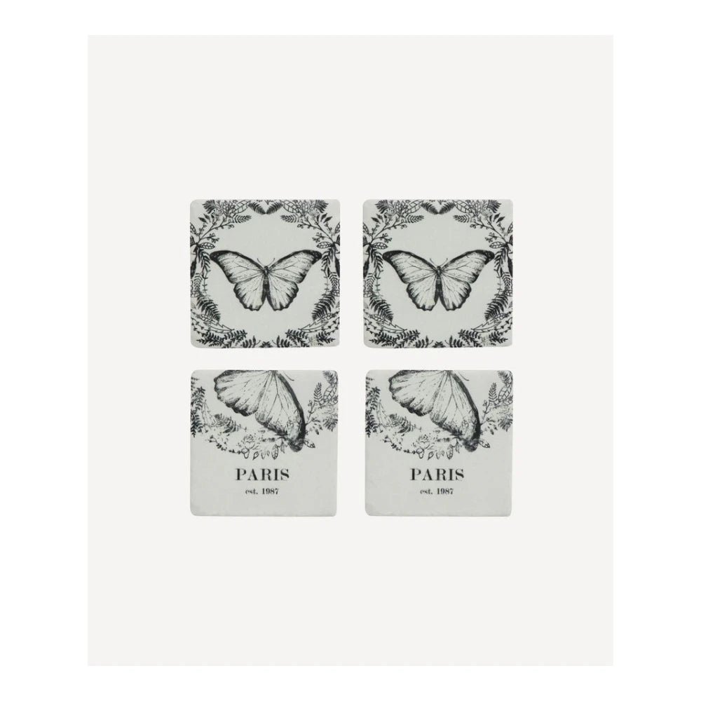 Butterfly Coasters (4PC)