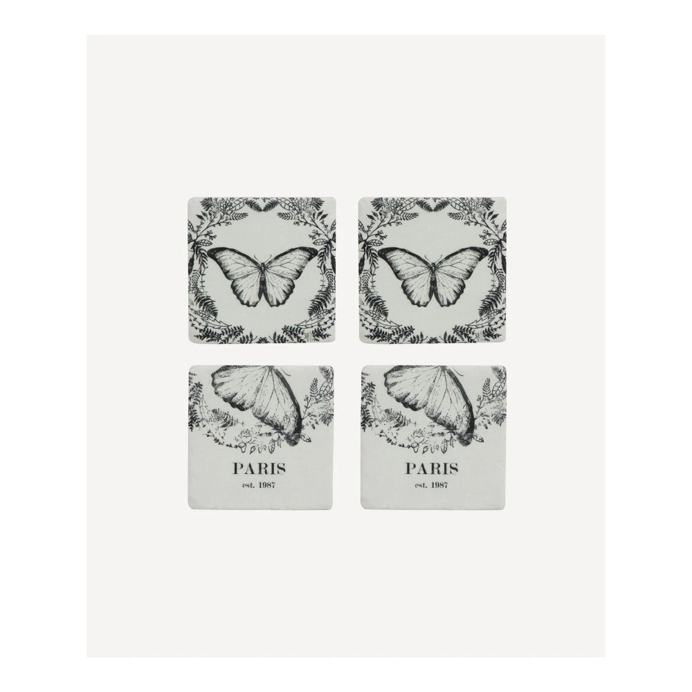 Butterfly Coasters (4PC)