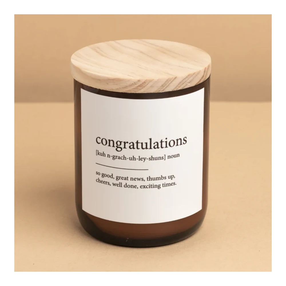 Commonfolk Congratulations Candle