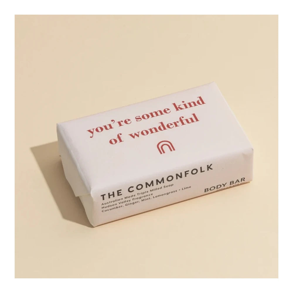 Commonfolk Some Kind of Wonderful100% Australian made Vegan Body Bars