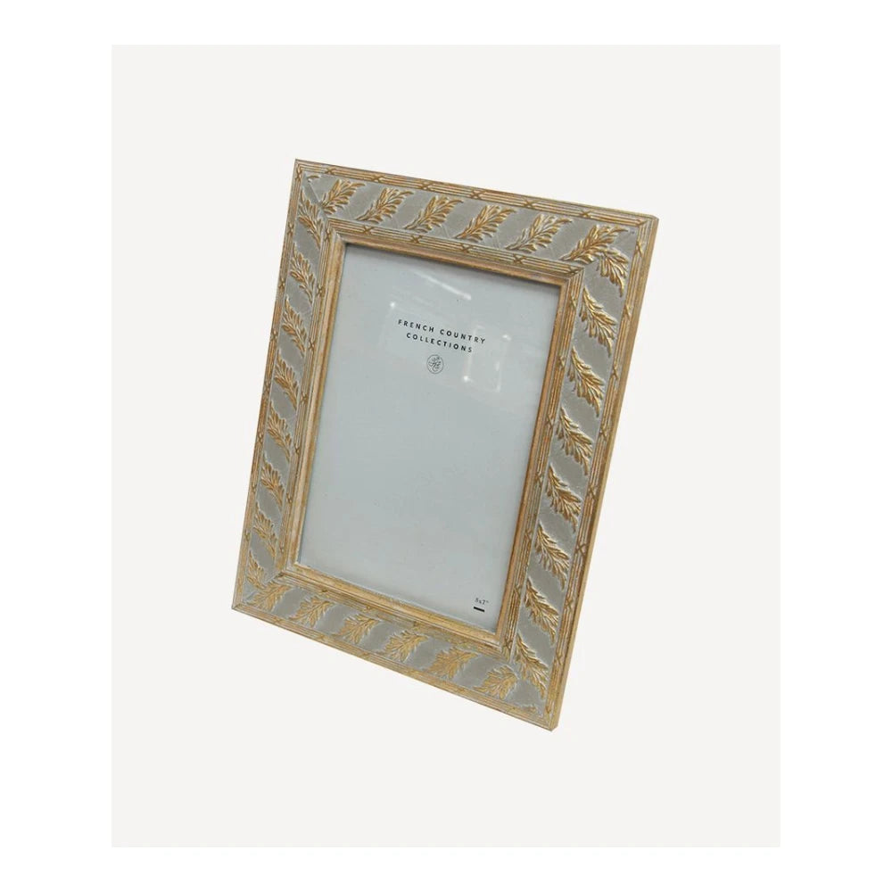 Embossed Leaves Photo Frame 5x7"