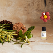 Australian Flora Felt Flower Air Freshener- clay