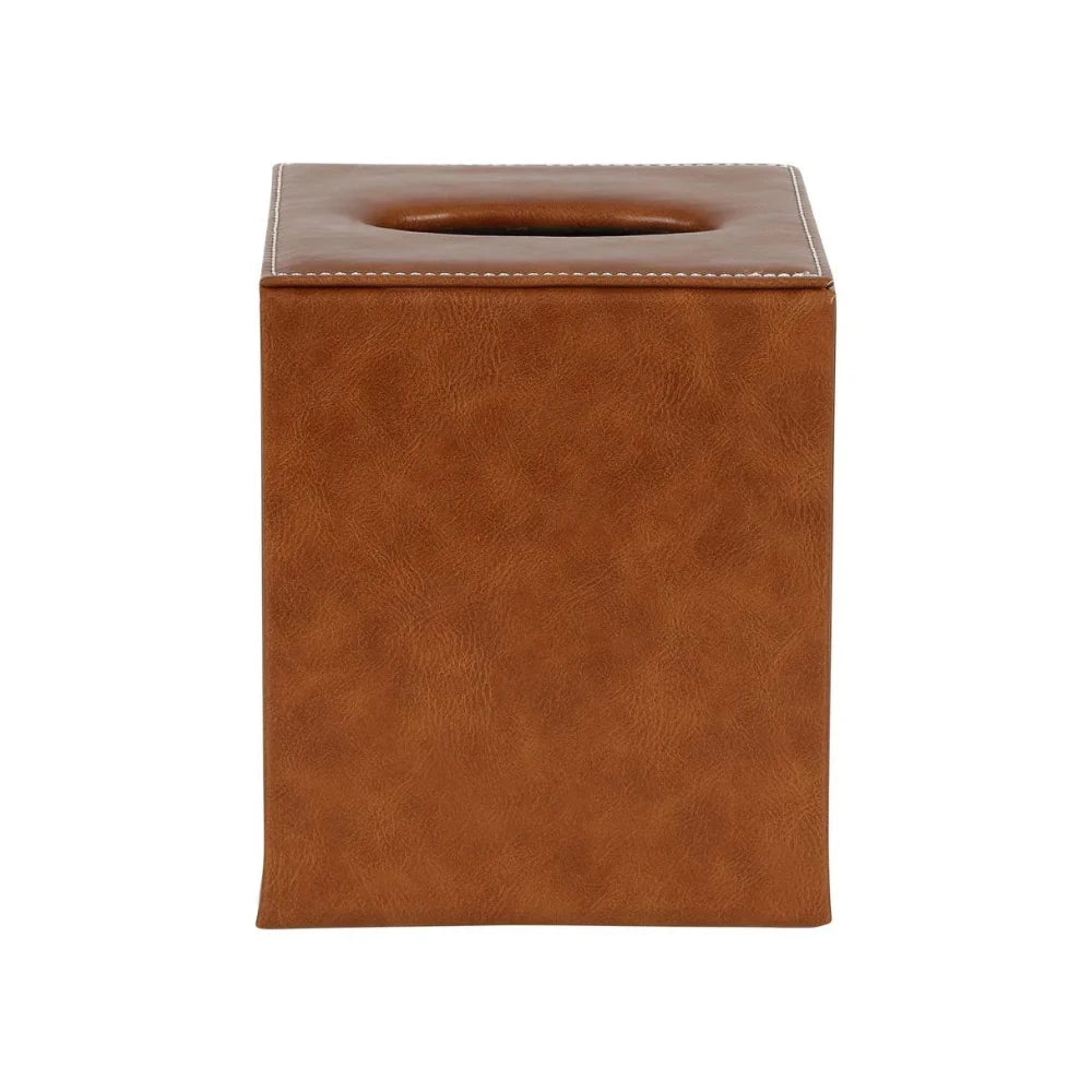 The Genieve Square Tissue Box Tan