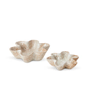 Natural Glazed Wavy Dish Set