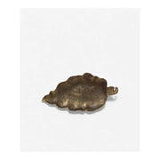 Leaf Plate Aged Gold