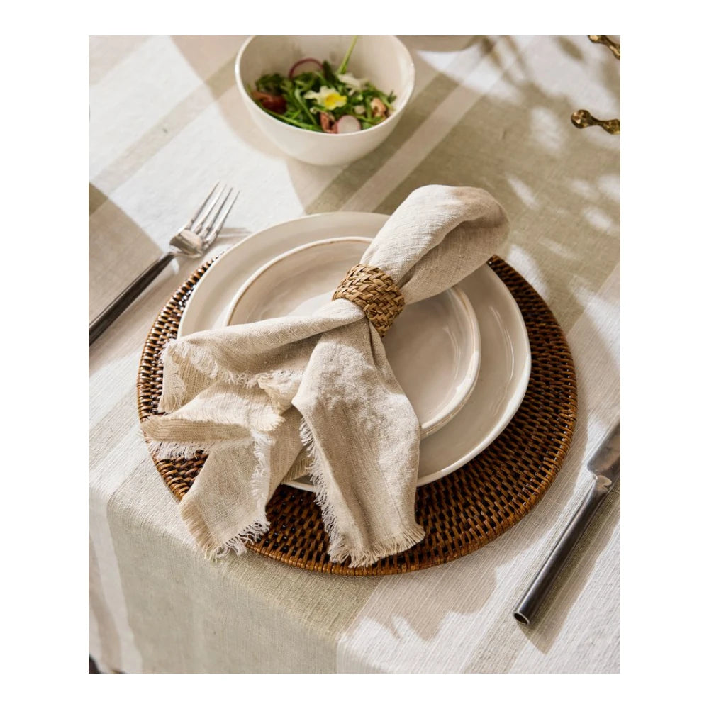 Linen Napkin Stone