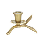 Deisgner METAL CANDLEHOLDER 14X25CM GOLD