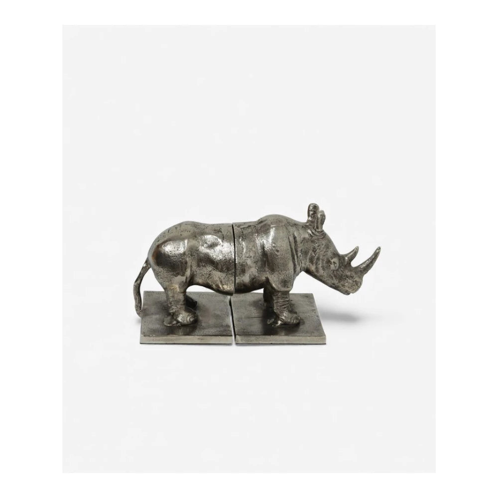 Rhino Bookends