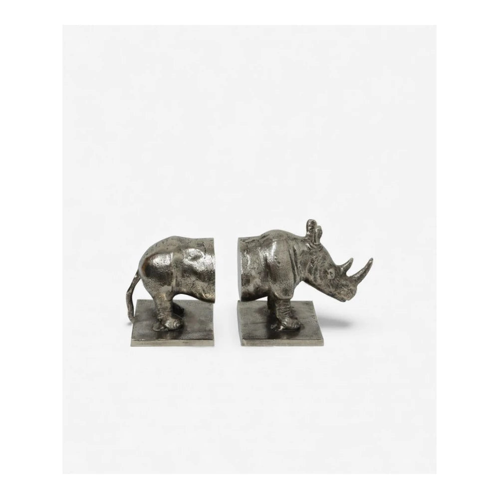 Rhino Bookends