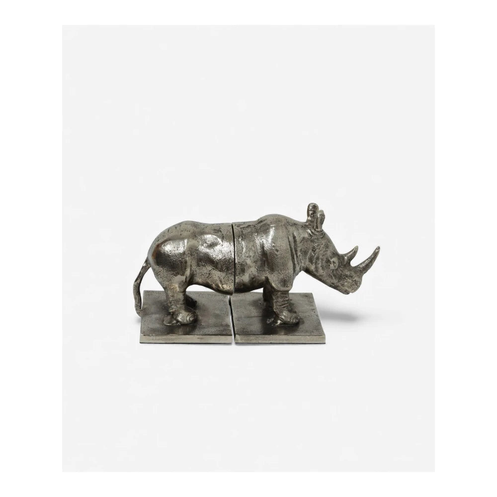 Rhino Bookends