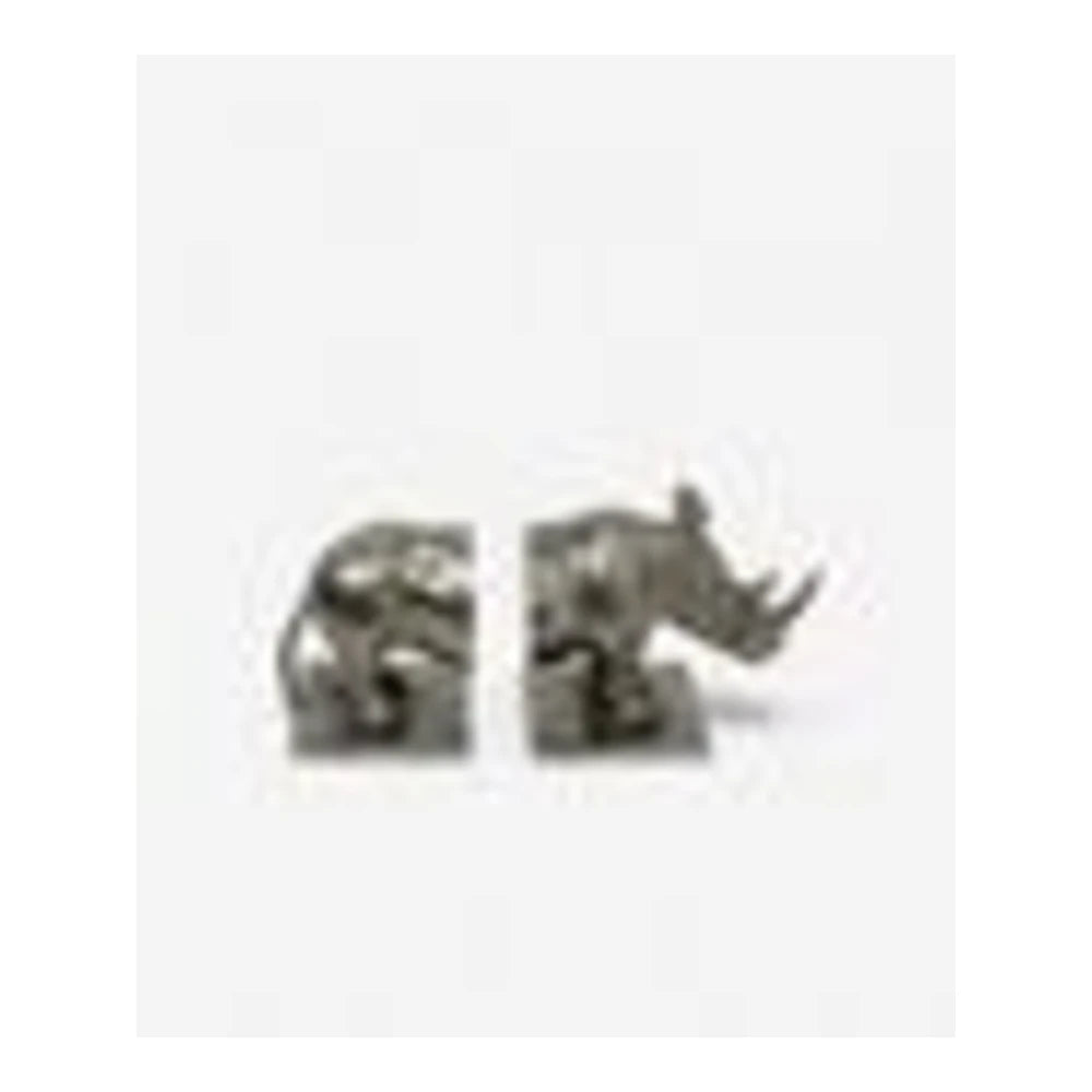 Rhino Bookends