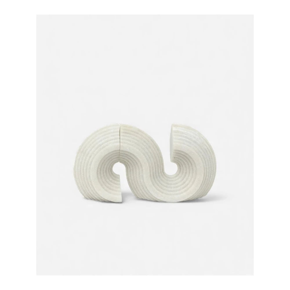S-Curved Book End