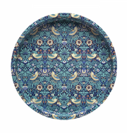 The Panache Blue round tray