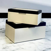 Cream and Black Decorative Accent