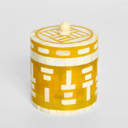 Sirena Mustard Trinket Box