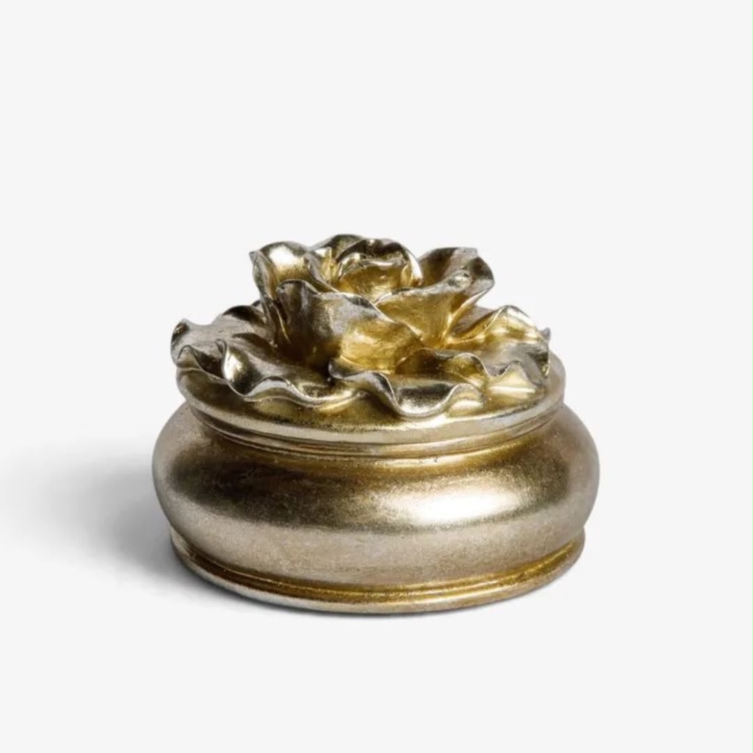 Pewter Trinket Box – Elegant Decorative Jewellery Storage