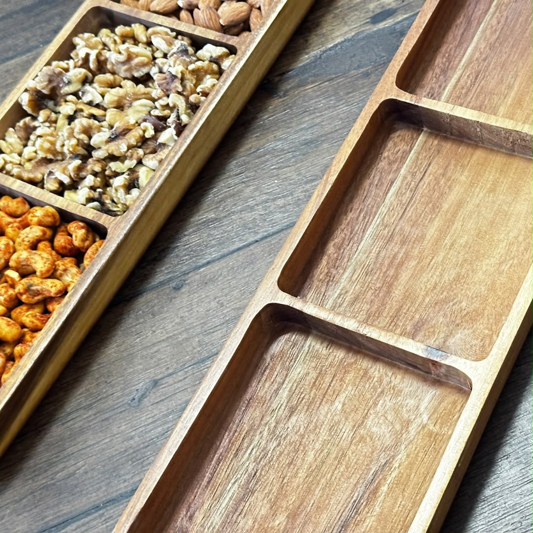 Wooden Dry Fruit Tray