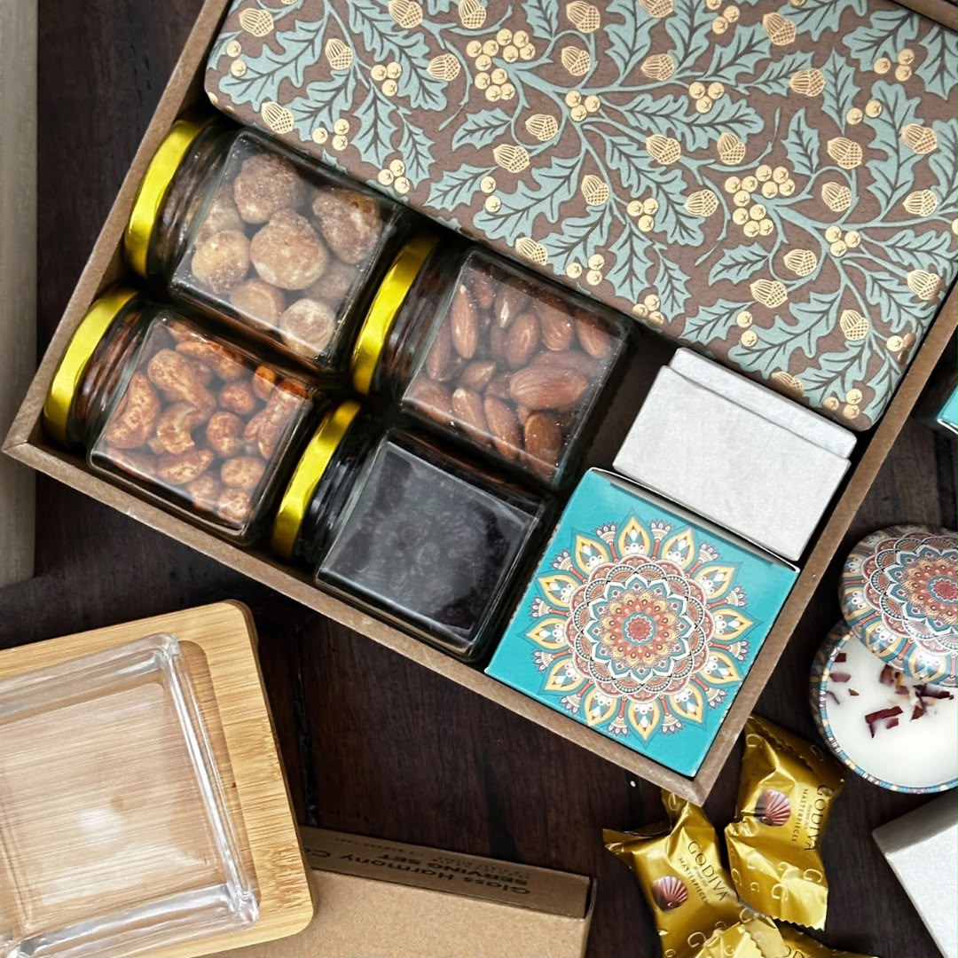 Panache Carved Wooden Gift Set
