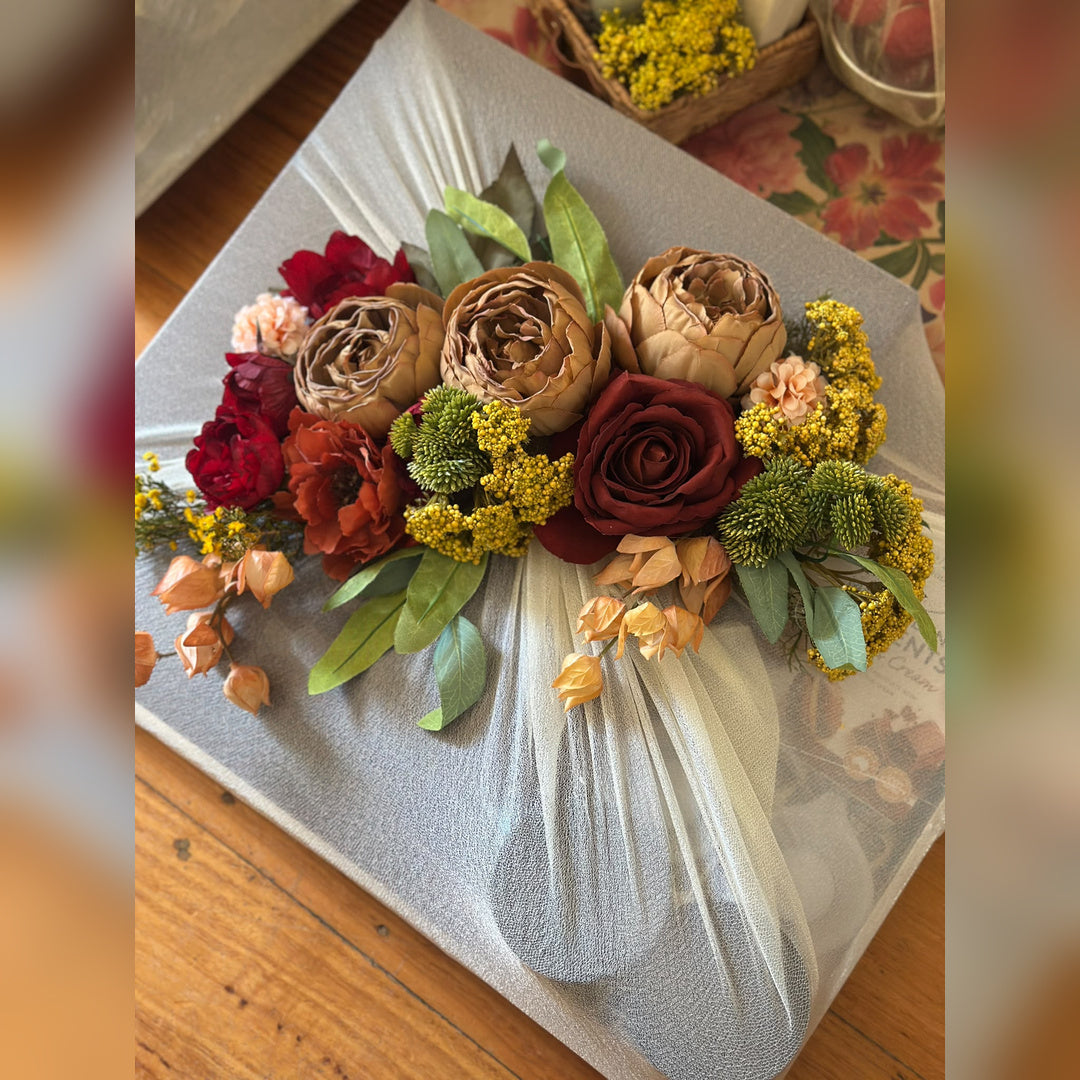 Marble & Brass Luxury Tray Set
