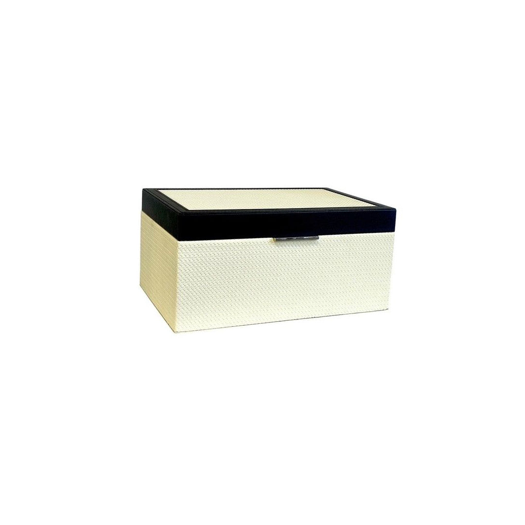 Cream and Black Decorative Accent