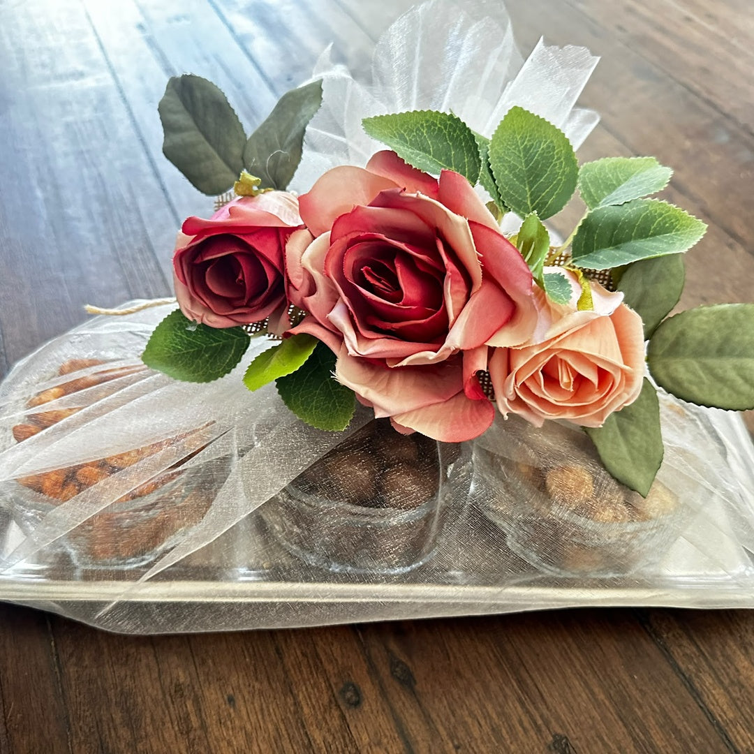 Glass Bowl Dry Fruit Platter